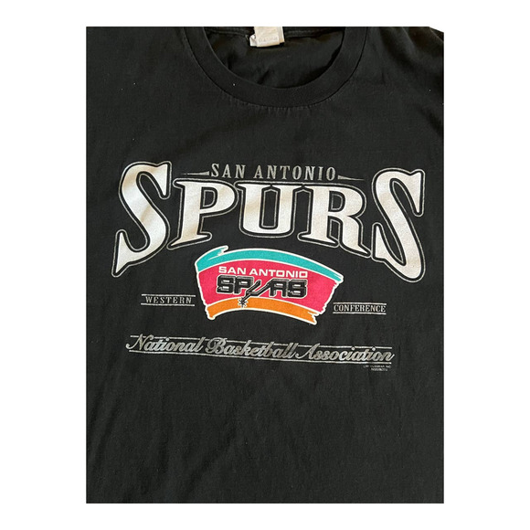 Vintage Spurs t shirt XXL NBA - Picture 2 of 4